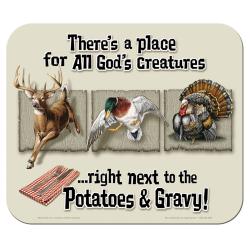 Rico Industries All God's Creatures Hunting Neoprene Mouse Pad