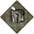 Rico Industries Multi-tasking Metal Crossing Sign