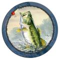 Rico Industries Bass Neoprene Coasters (Set of 4)