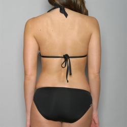 Perry Ellis Women's Striped Halter Bikini