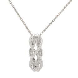Sterling Silver 1/2ct TDW Diamond Fashion Necklace (I-J, I2-I3)