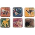 Why you should buy Epoxy surfboard Material Karen Foster Hunting Chilly Cubes Self-adhesive Epoxy Tiles (Pack of 6)