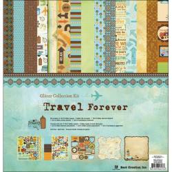 Best Creation Travel Forever Scrapbooking Kit (12 x 12)