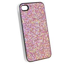 Light Pink Rhinestone Case for Apple iPhone 4