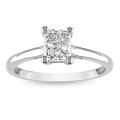 18k Gold 1 1/10ct TDW Certified Diamond Engagement Ring (F-G, SI1)
