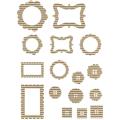 Jillibean Soup Frames Corrugated Die-cut Shapes (Pack of 20)
