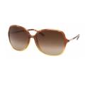 Prada Women's Tortoise Oversize Plastic Sunglasses