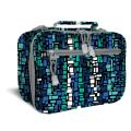 J World Blue Squares Cody Lunch Tote