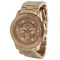 Geneva Platinum Men's Chronograph-style Link Watch