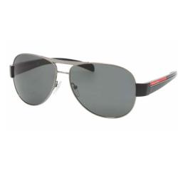 Prada Sport PS51LS Gunmetal Aviator Sunglasses