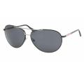 Prada Sport PS52LS Matte Black Aviator Sunglasses