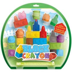 Block Crayon Large Set (Case of 20)