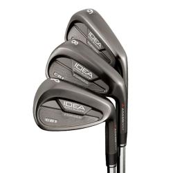 Adams Men's Idea Pro Black CB1 Forged 4-PW/ GW Iron Set