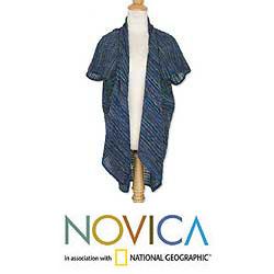 Women's Cotton 'Blue Wonder' Jacket (Thailand)