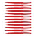 Sanford PMOP Red Nylon Felt Tip Marking Pens (Pack of 12)