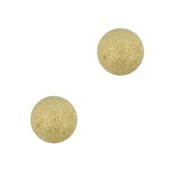 14k Yellow Gold Ball Stud Earrings