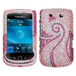 Blackberry Torch 9800 Phoenix Tail Rhinestone Protector Case