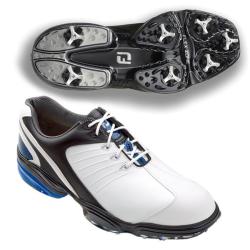 Footjoy Men's Sports White/ Black/ Blue Golf Shoes