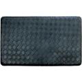 Faux Leather Anti Fatigue Black Mat (1'8 x 2'6)