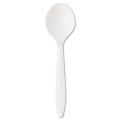 Boardwalk Medium-weight Polypropylene White Soup Spoons (Case of 1000)