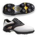 FootJoy Men's Contour White/ Black/ Grey Golf Shoes