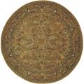 Hand-knotted Woodward Wool Rug (8' Round)