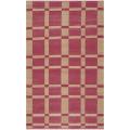 Handmade Thom Filicia Chatam India Red Outdoor Rug (2' x 8')