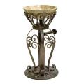 Free inviting info on Wrought Iron Acorn Votive DreamLine Wrought Iron Vanity and Emperador Light Vessel Sink