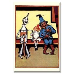 John R. Neill 'Tin Man, Dorothy and Scarecrow' Canvas Art