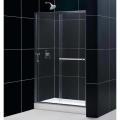 DreamLine Infinity Plus 48x72-inch Brushed Nickel Sliding Shower Door