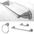Heritage Satin Nickel 3-piece Bath Accessory Set