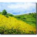 Info blog on Floral abstract Modern Abstract Modern 'Wild Flowers' Giclee Canvas Art