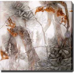 'Golden Monkey' Giclee Canvas Art 