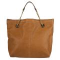 Lanvin 'Amalia' Burnt Orange Leather Tote Bag