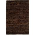 Hand-knotted All-Natural Earth Brown Hemp Rug (8' x 10')