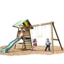 Play Time Sudbury Series Swing Set with Chain Accessories