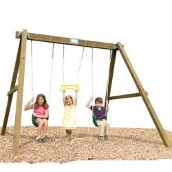 Play Time Classic Series Swing Set with Chain Accessories
