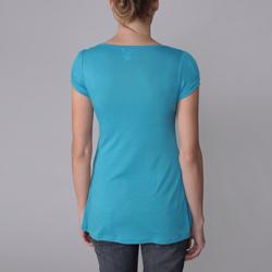 Journee Collection Women's Sequin Detail Empire Waist Top