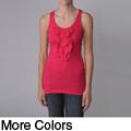 Ci Sono by Journee Junior's Ruffle Scoop Neck Tank