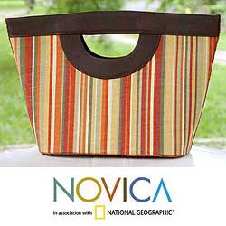 Cotton 'Rio Carnival' Medium Tote Bag (Brazil)