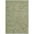 Hand-tufted Green Spring Hill Rug (5' x 7'6)