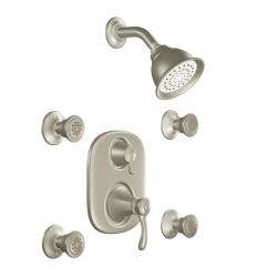 Moen Brushed Nickel Moentrol Vertical Spa
