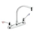 Moen Chrome Double-handle Kitchen Faucet