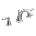 Moen Chrome Double-handle Low Arc Roman Tub Faucet