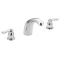 Moen Chrome Double-handle Low Arc Roman Tub Faucet