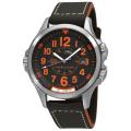 Hamilton Men's 'Khaki Aviation Navy GMT Air Race' Black Dial Watch