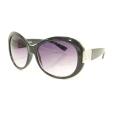 XOXO Women's 'Atlantis' Black Oversized Grey Gradient Lens Sunglasses