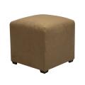 Tyler Khaki Cube Ottoman