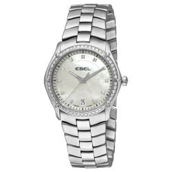 Ebel Women's 'Classic Sport Grande' Mother of Pearl Dial Diamond Watch