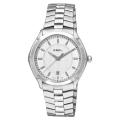 Ebel Men's 'Classic Sport' Stainless Steel Silver Face Watch